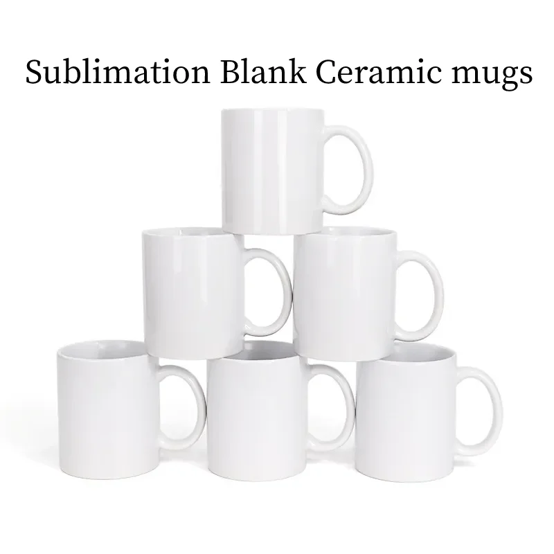 Sublimation Mug White - Tazas de cerámica en blanco para