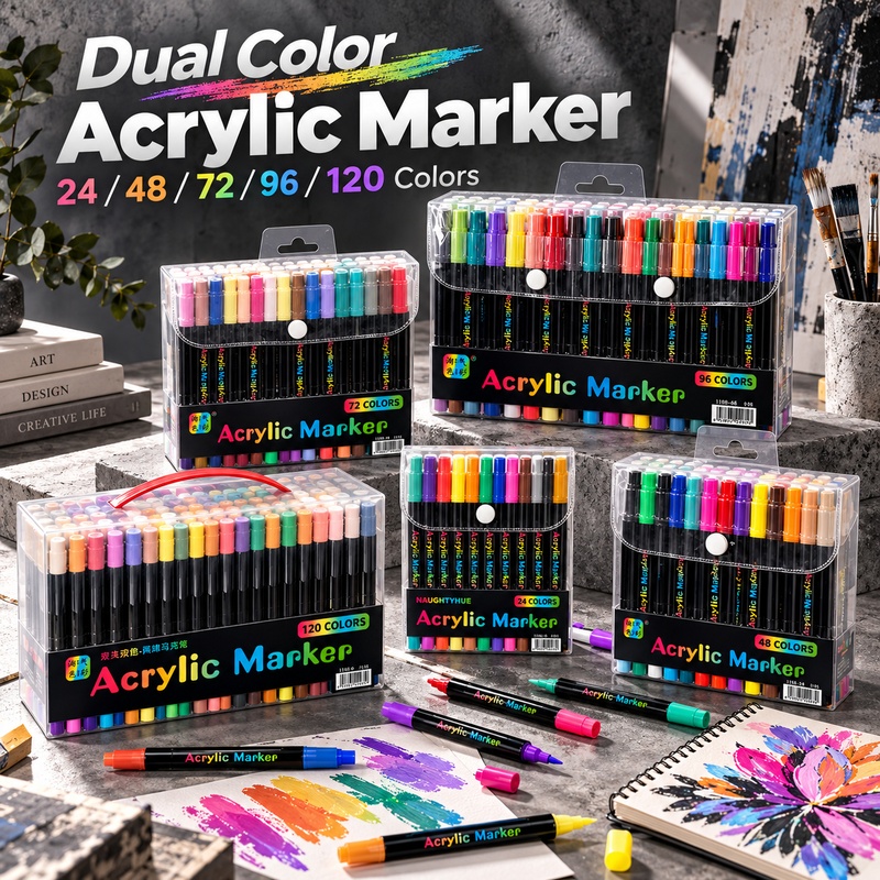 Copic Marker Classic - Rotuladores de pintura acrílica de doble