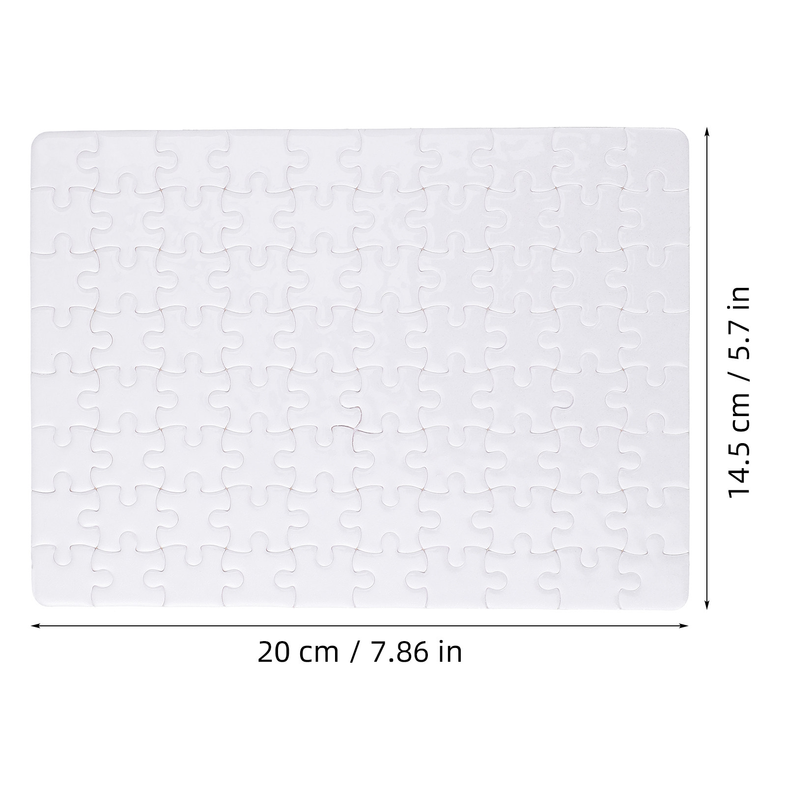 Hojas de rompecabezas en blanc - Puzzle Blank White reseña y precio